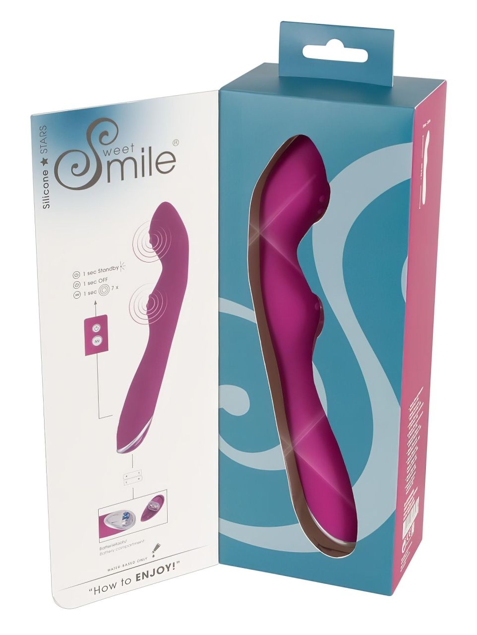 SMILE - flexibilis A és G-pont vibrátor (pink) SMILE - flexibilis A és G-pont vibrátor (pink)