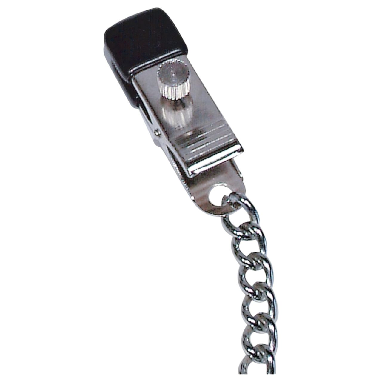 Láncos, állítható csipesz