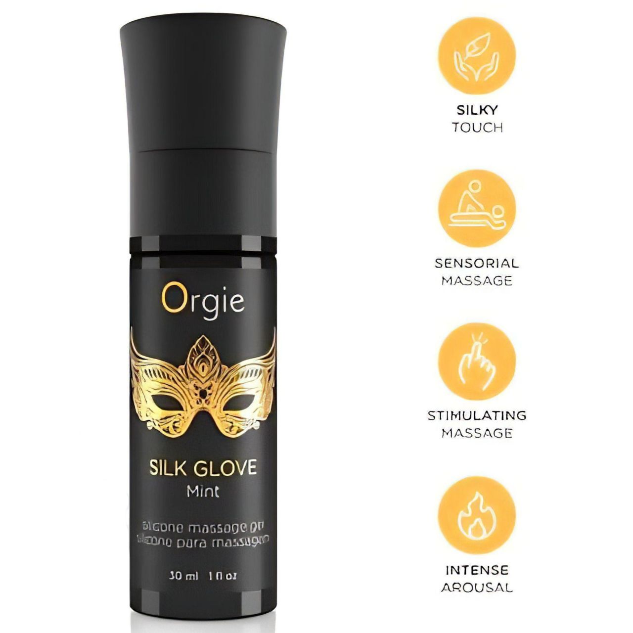 Orgie Pearls Lust - gyöngy nyaklánc és masszázsgél (30ml) Orgie Pearls Lust - gyöngy nyaklánc és masszázsgél (30ml)