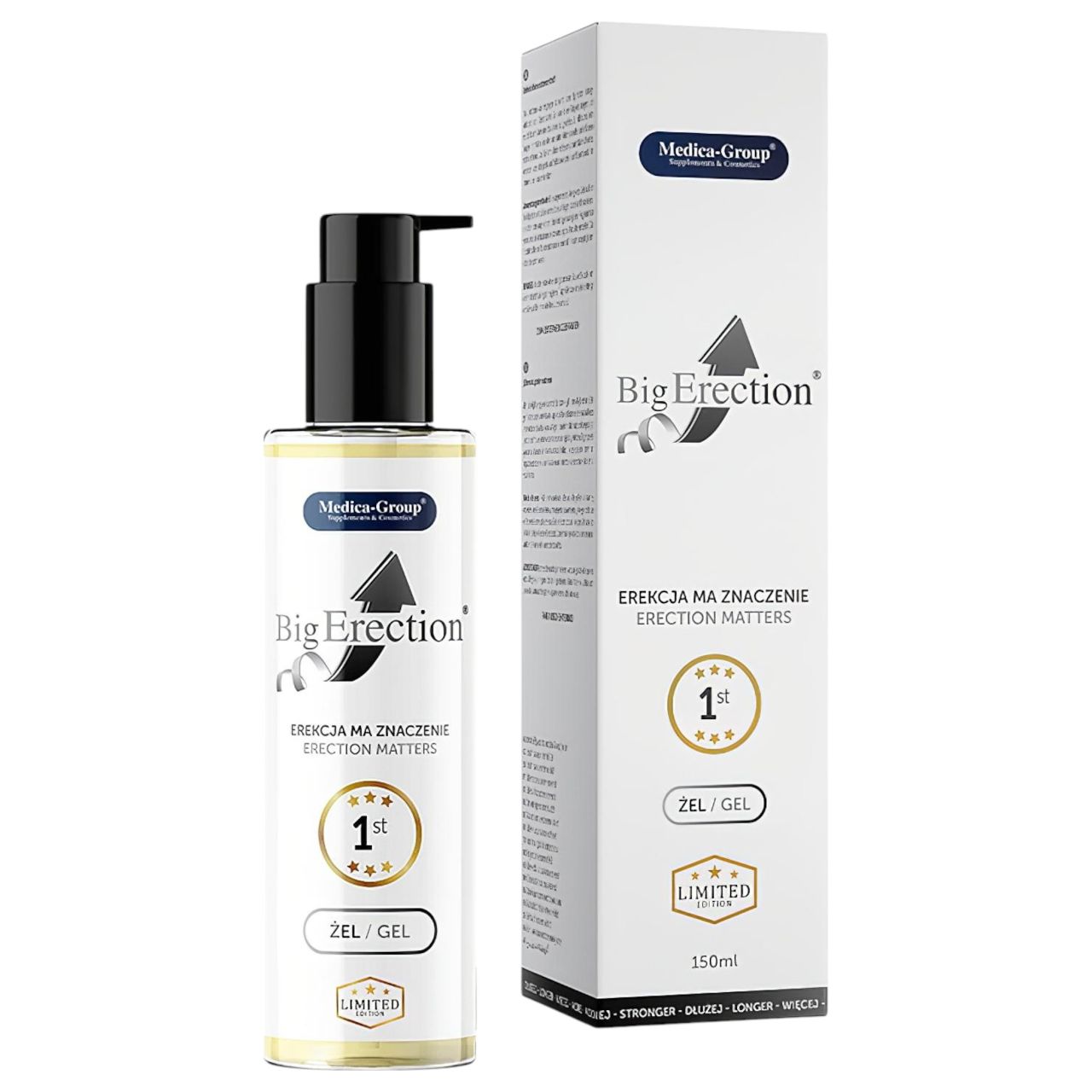 BigErection gel - erekció fokozó gél (150ml) BigErection gel - erekció fokozó gél (150ml)