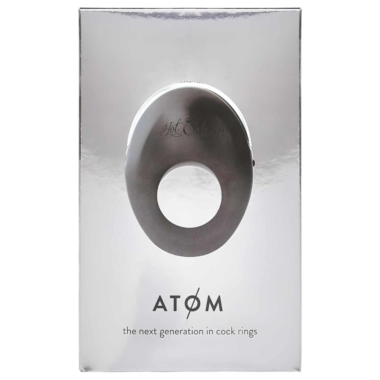 / Hot Octopuss Atom - akkus, vibrációs péniszgyűrű (fekete) / Hot Octopuss Atom - akkus, vibrációs péniszgyűrű (fekete)