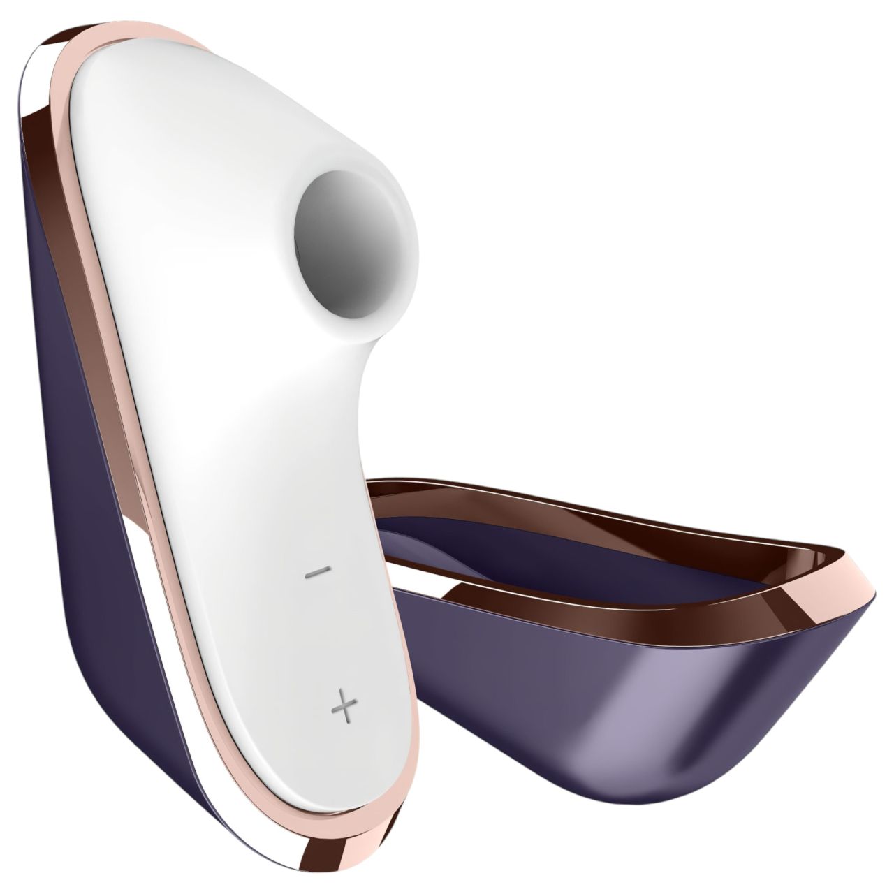 Satisfyer Traveler - utazó akkus csiklóizgató (fekete-fehér) Satisfyer Traveler - utazó akkus csiklóizgató (fekete-fehér)