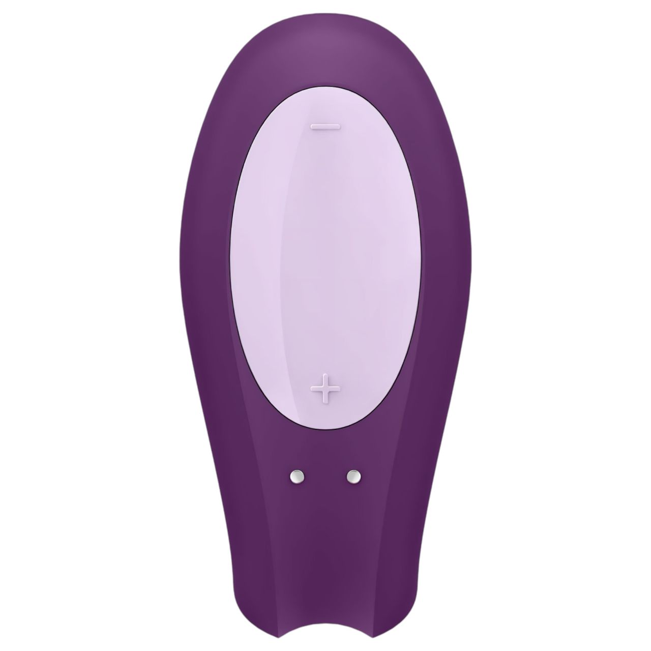 Satisfyer Double Joy - okos, vízálló párvibrátor (lila)