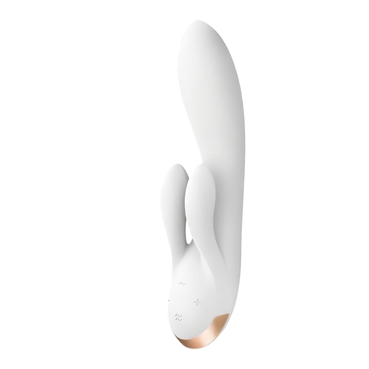Satisfyer Double Flex - okos, csiklókaros vibrátor (fehér) Satisfyer Double Flex - okos, csiklókaros vibrátor (fehér)