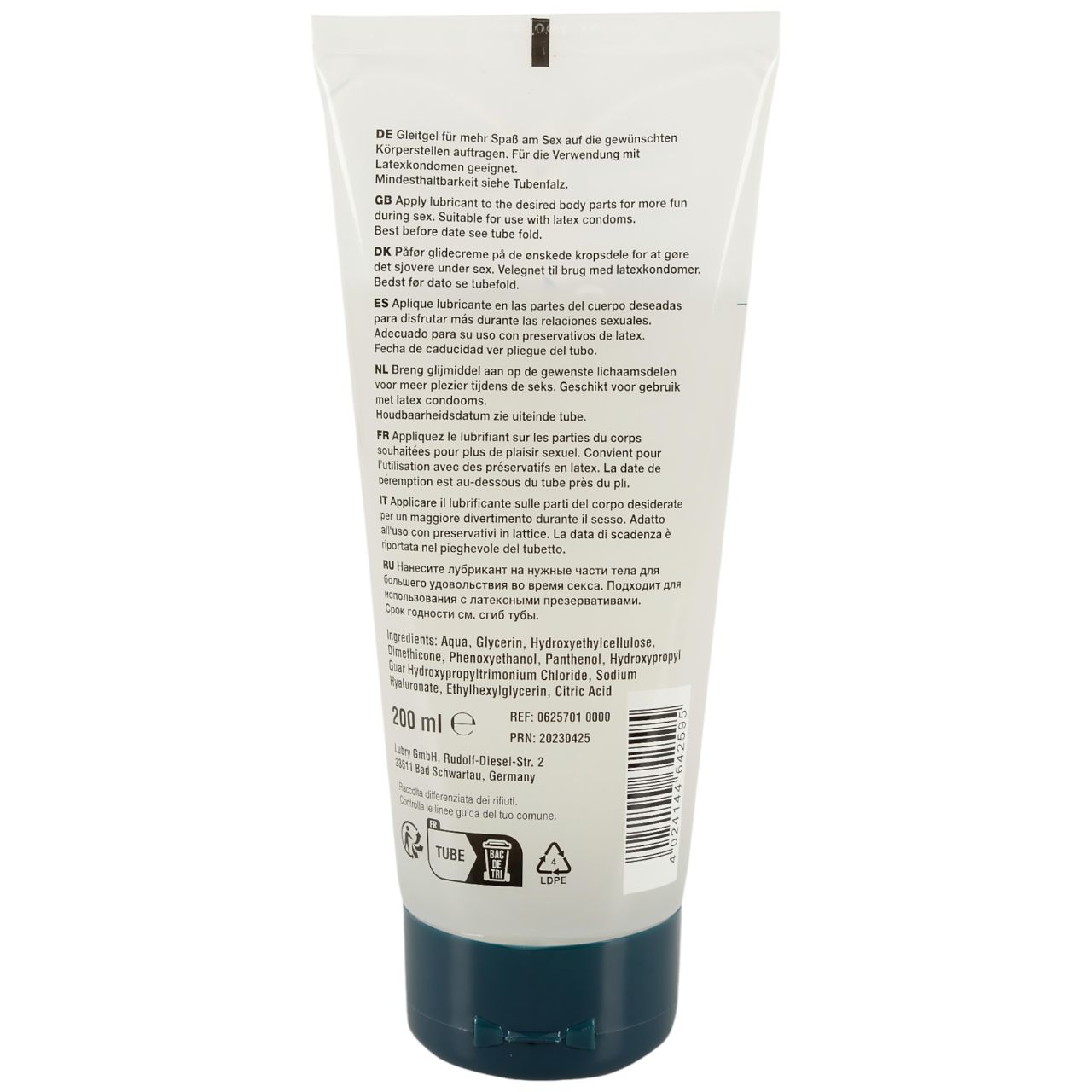Just Glide Premium Anal - tápláló anál síkosító (200ml) Just Glide Premium Anal - tápláló anál síkosító (200ml)
