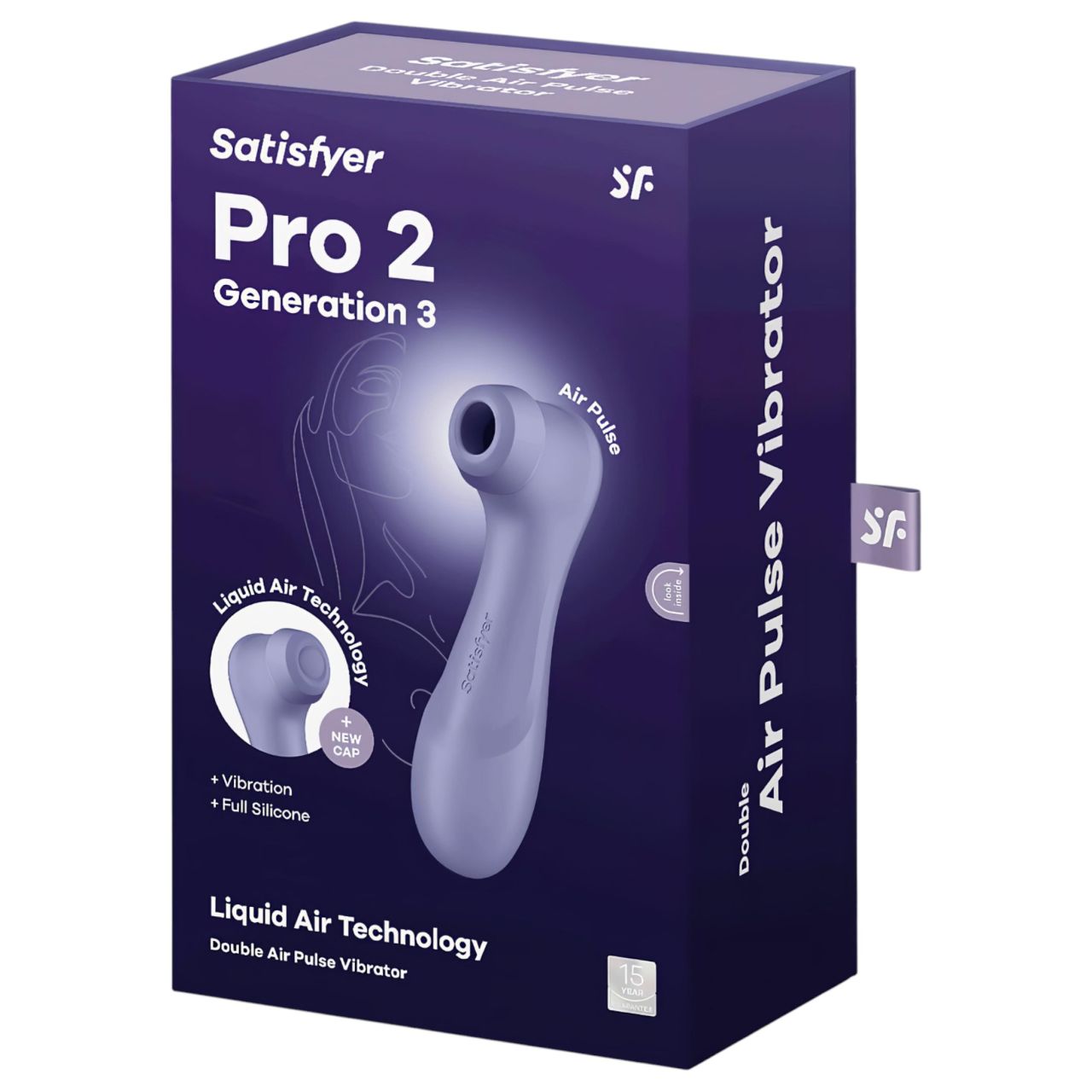 Satisfyer Pro 2 Gen3 - akkus léghullámos csiklóizgató (lila) Satisfyer Pro 2 Gen3 - akkus léghullámos csiklóizgató (lila)