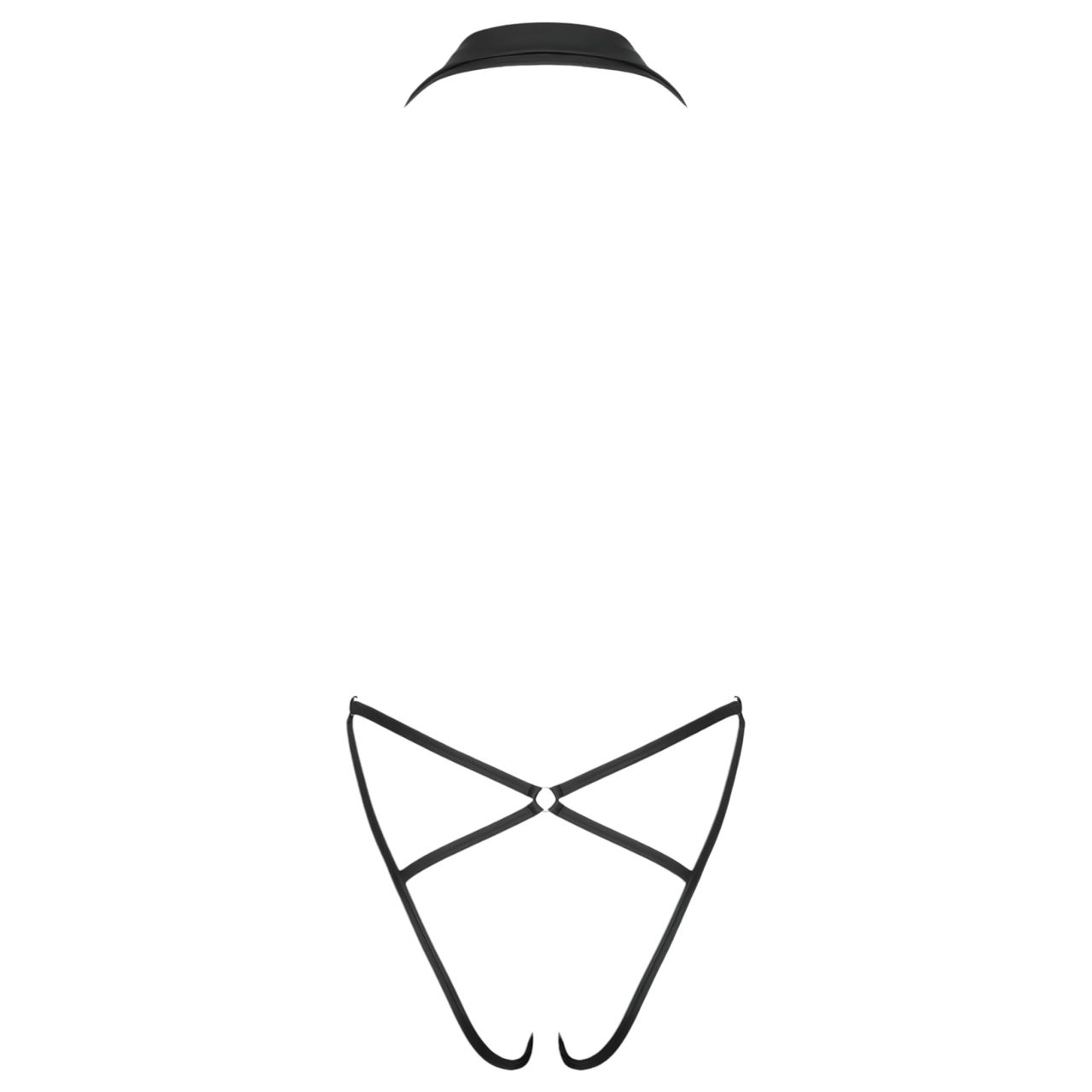 Cottelli Party - galléros body (fekete) Cottelli Party - galléros body (fekete)