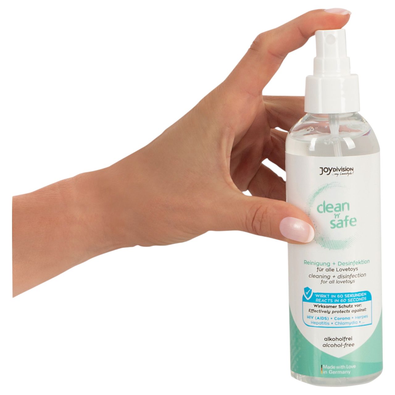JoyDivision Clean Safe - fertőtlenítő spray (200ml) JoyDivision Clean Safe - fertőtlenítő spray (200ml)