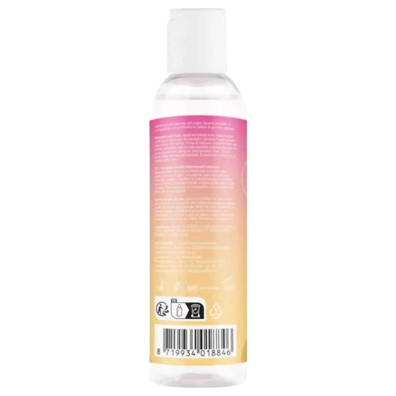 EasyGlide - ízesített vízbázisú síkosító - vanília (150 ml) EasyGlide - ízesített vízbázisú síkosító - vanília (150 ml)