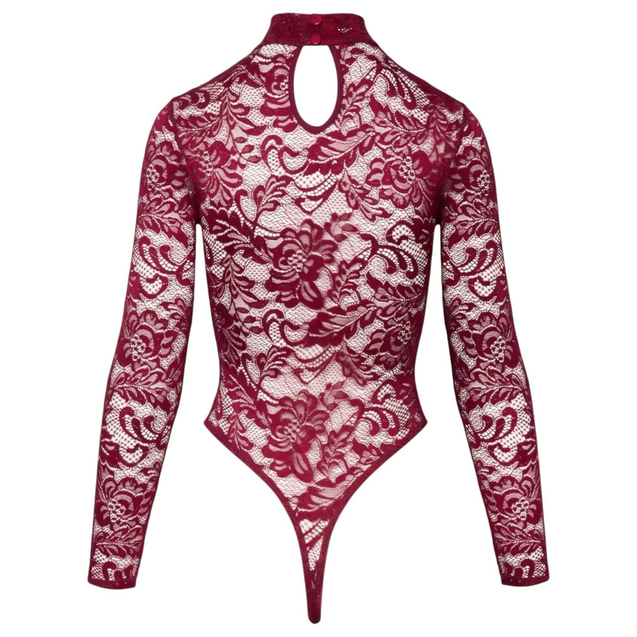 Cottelli - átlátszó csipke body (piros) Cottelli - átlátszó csipke body (piros)