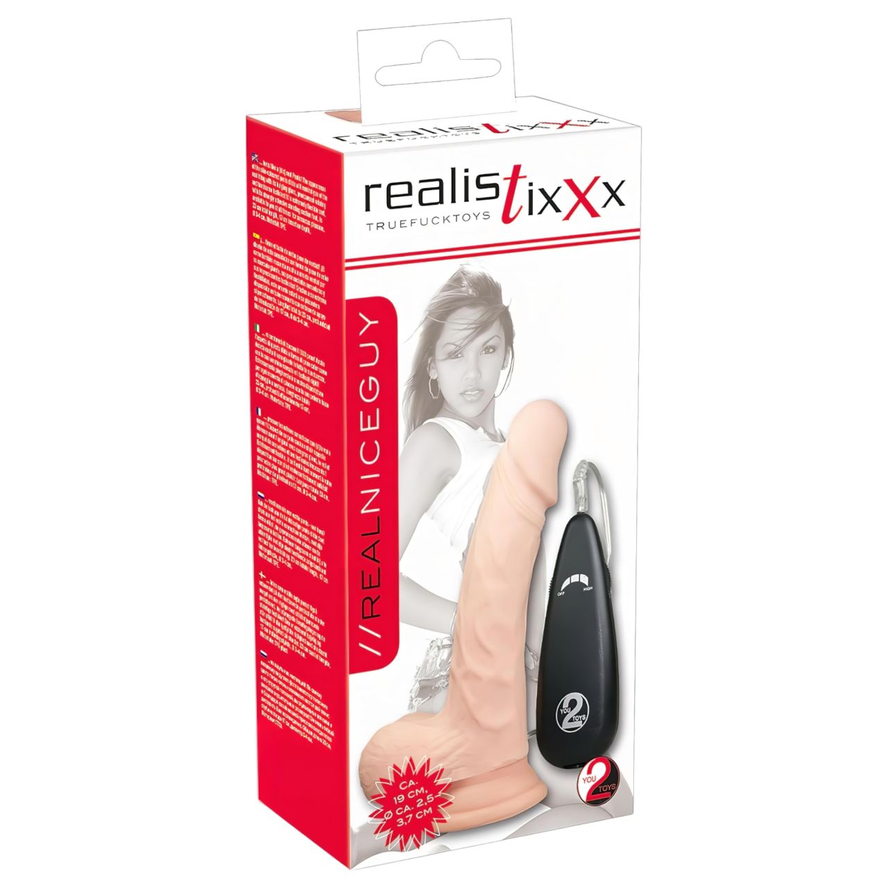 realistixxx Valódi, natúr vibrátor (17,5cm) realistixxx Valódi, natúr vibrátor (17,5cm)
