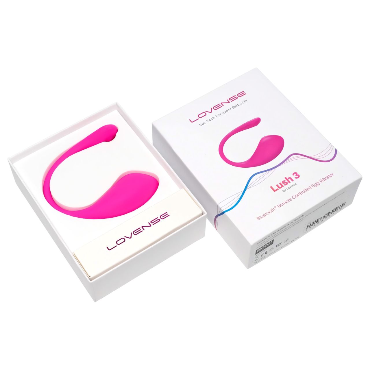 LOVENSE Lush 3 - okos vibrotojás (pink) LOVENSE Lush 3 - okos vibrotojás (pink)
