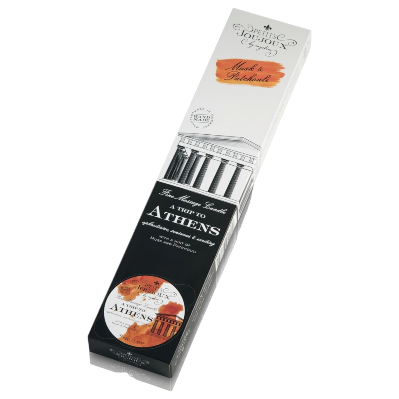 Petits Joujoux Athens - masszázsgyertya - pézsma-parfüm (5x43ml) Petits Joujoux Athens - masszázsgyertya - pézsma-parfüm (5x43ml)