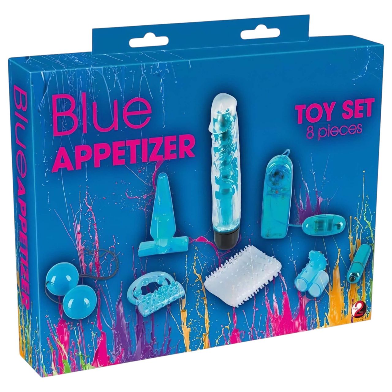 You2Toys - Blue Appetizer - vibrátoros készlet (8 részes) You2Toys - Blue Appetizer - vibrátoros készlet (8 részes)