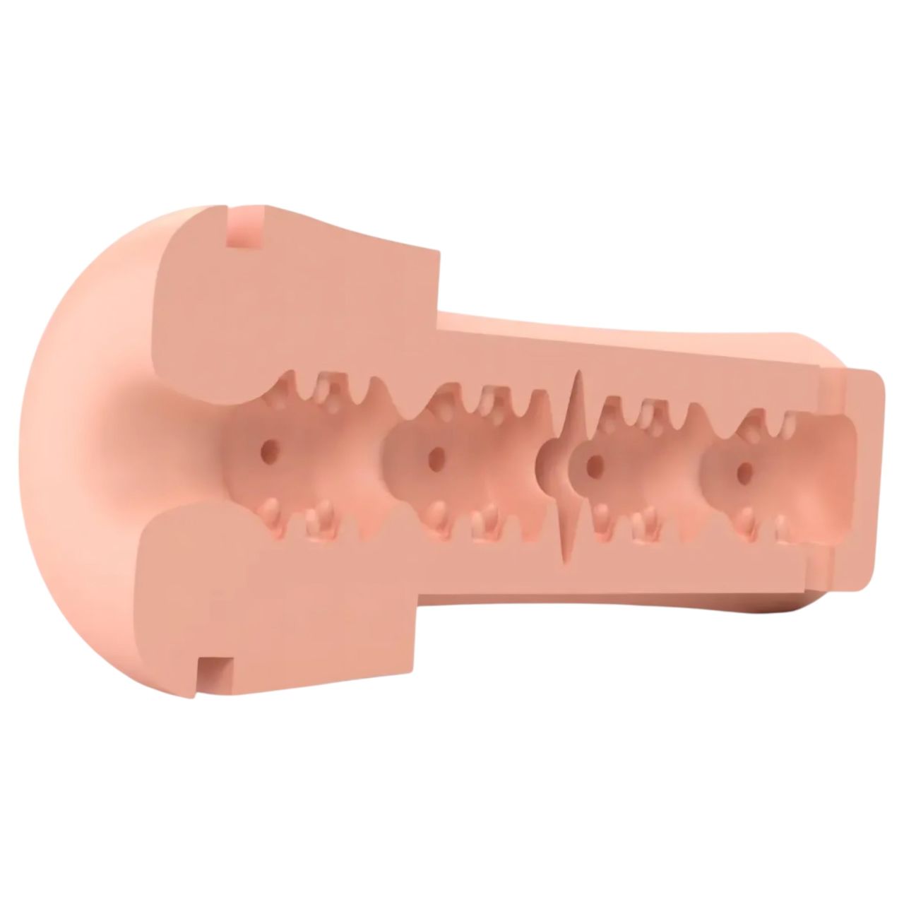 mystim Opus E Donut - elektro maszturbátor (natúr-fekete) mystim Opus E Donut - elektro maszturbátor (natúr-fekete)