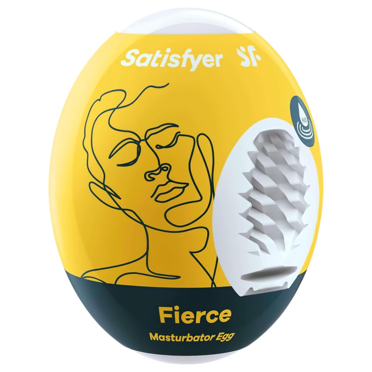Satisfyer Egg Fierce - tojás maszturbátor (1db) Satisfyer Egg Fierce - tojás maszturbátor (1db)