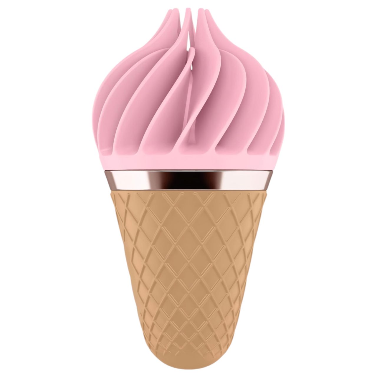 Satisfyer Sweet Treat - akkus, forgó csikló vibrátor (pink-barna) Satisfyer Sweet Treat - akkus, forgó csikló vibrátor (pink-barna)