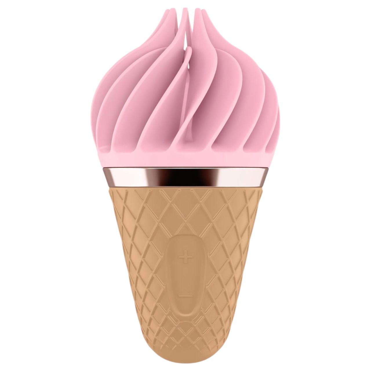 Satisfyer Sweet Treat - akkus, forgó csikló vibrátor (pink-barna) Satisfyer Sweet Treat - akkus, forgó csikló vibrátor (pink-barna)