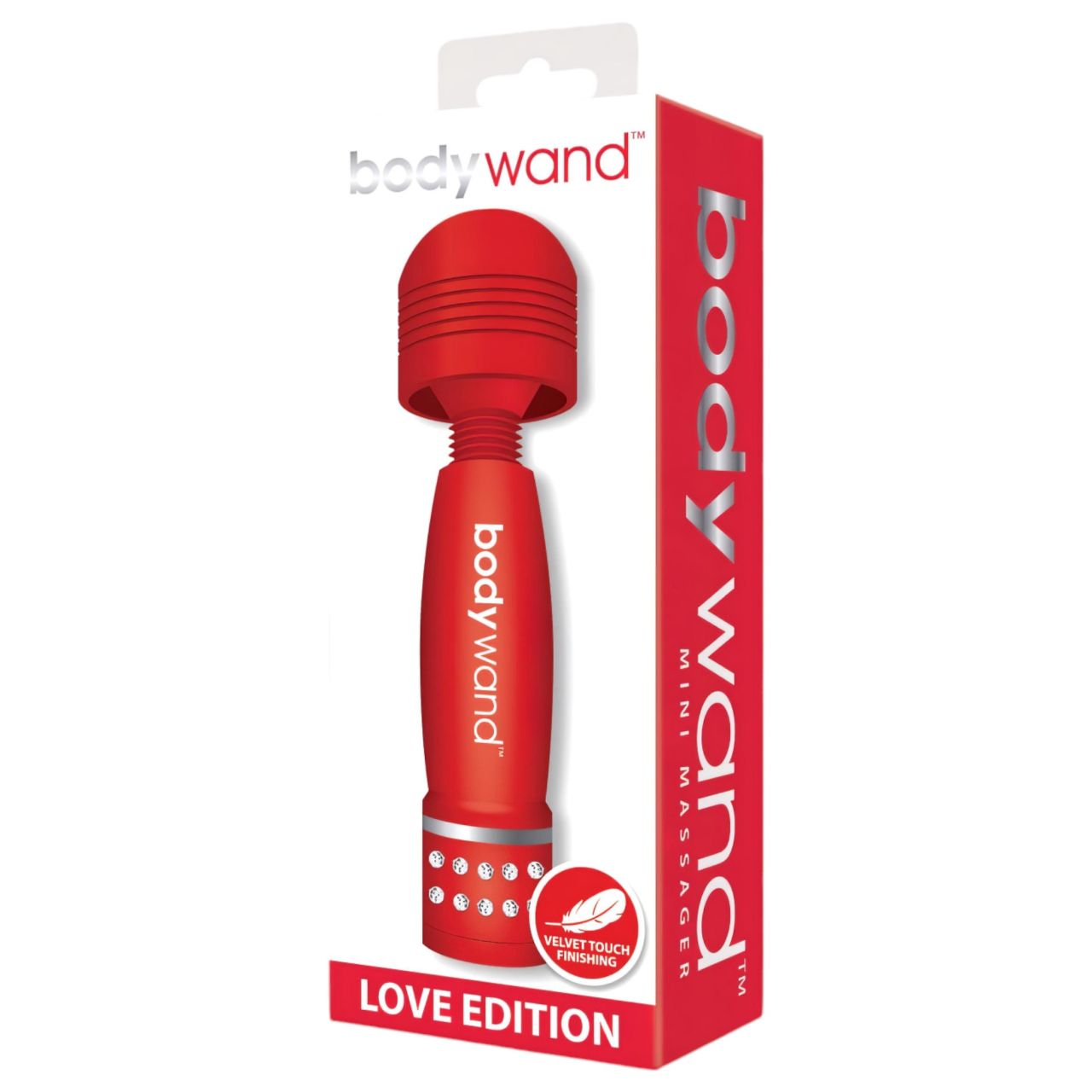 Bodywand - mini masszírozó vibrátor (piros) Bodywand - mini masszírozó vibrátor (piros)