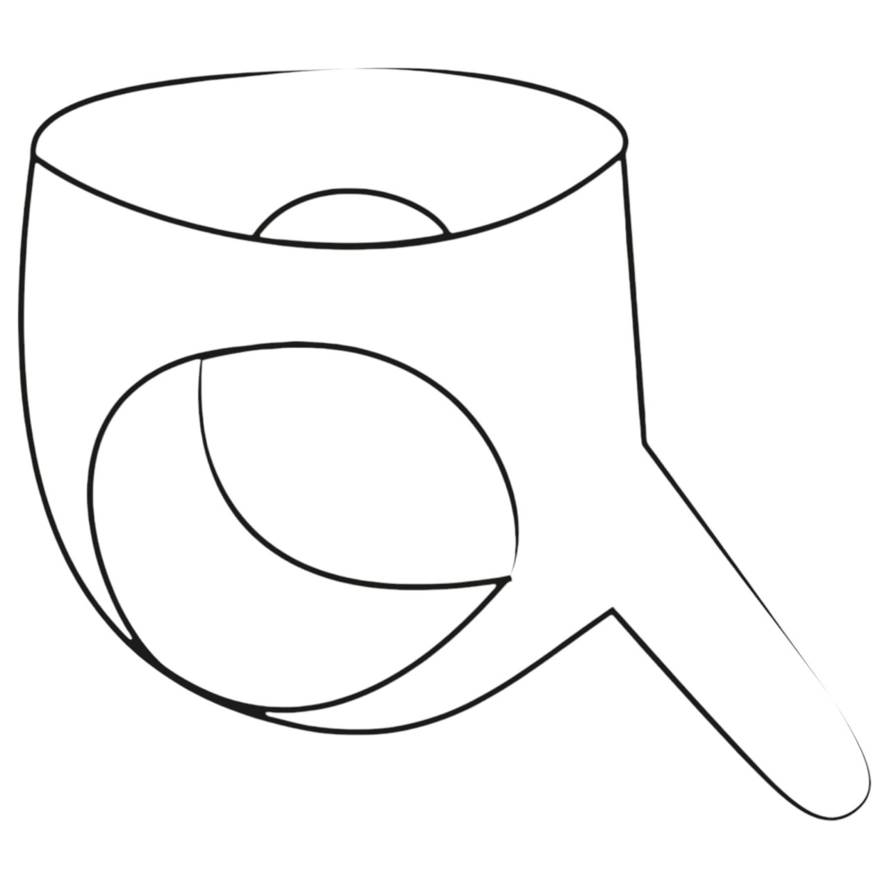 LATEX - alsó élethű dildóval (piros) LATEX - alsó élethű dildóval (piros)