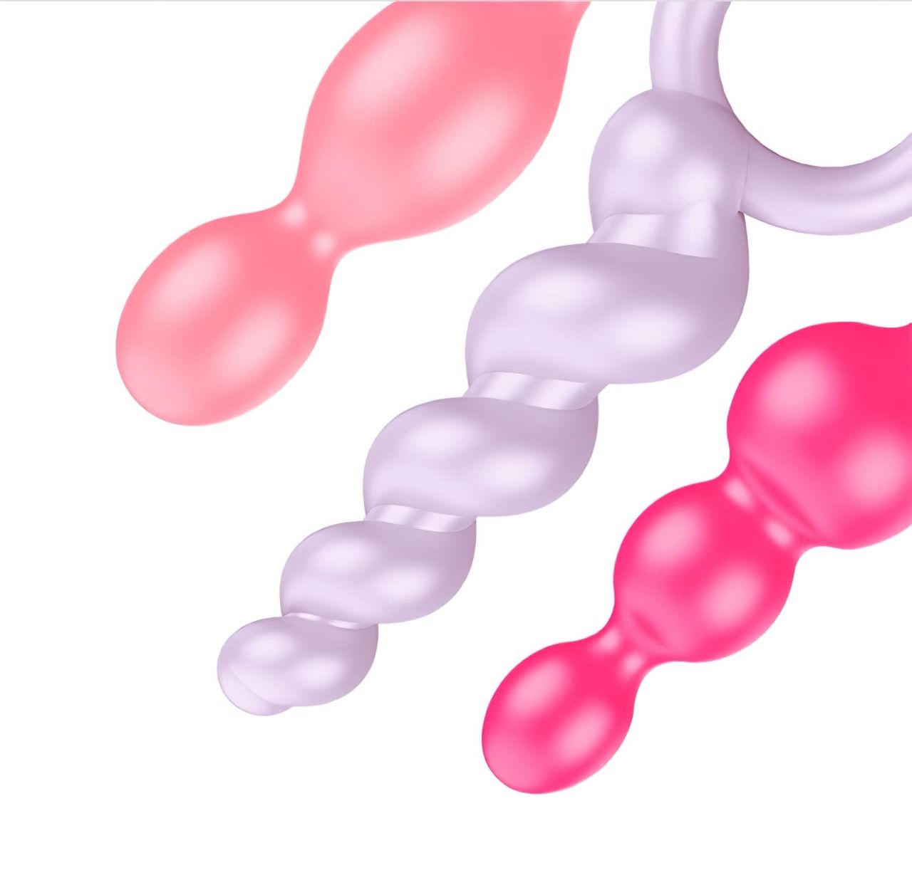 Satisfyer Booty Call - anál plug szett - színes (3 részes) Satisfyer Booty Call - anál plug szett - színes (3 részes)