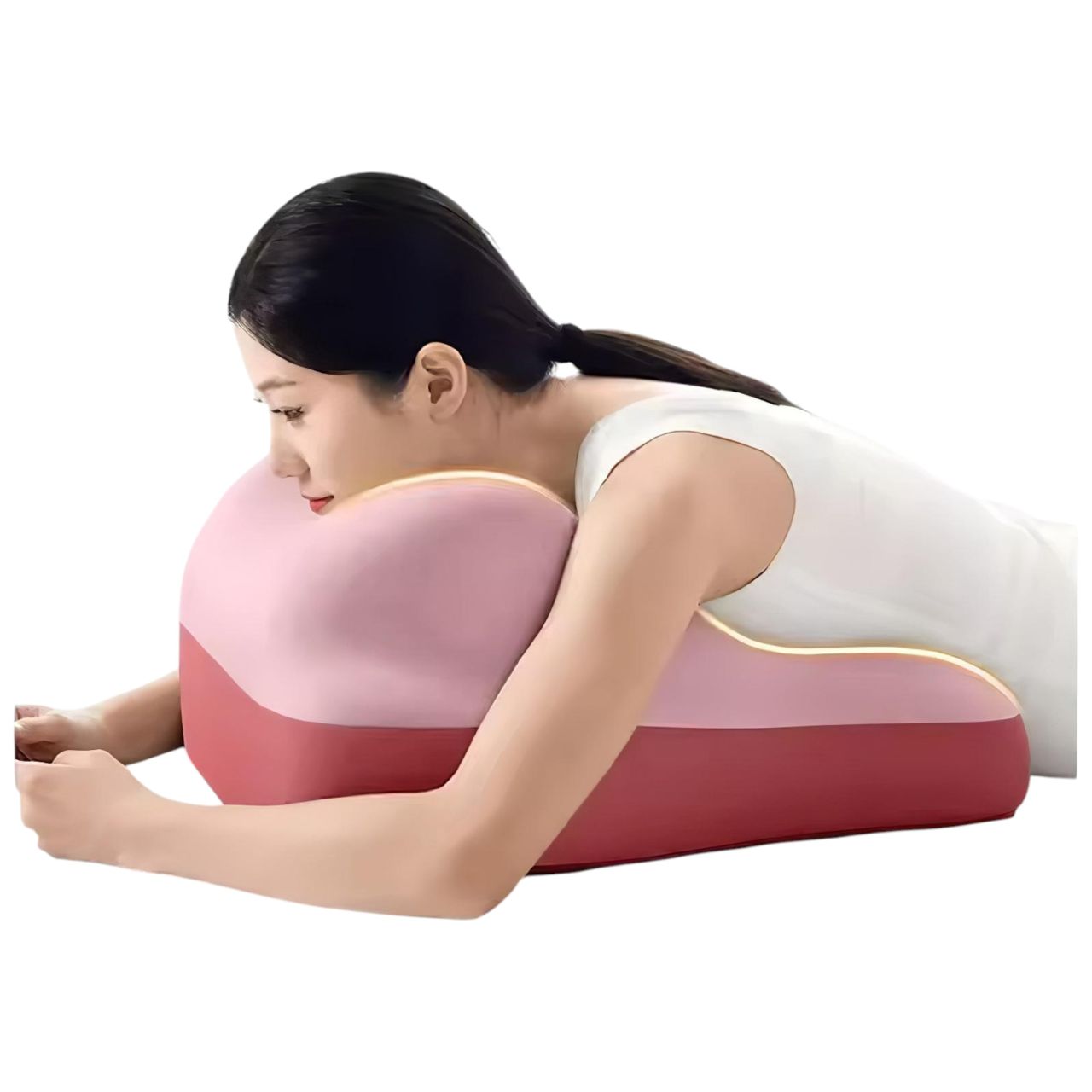 Magic Pillow - Memóriahabos párna dildótartóval (szürke) Magic Pillow - Memóriahabos párna dildótartóval (szürke)