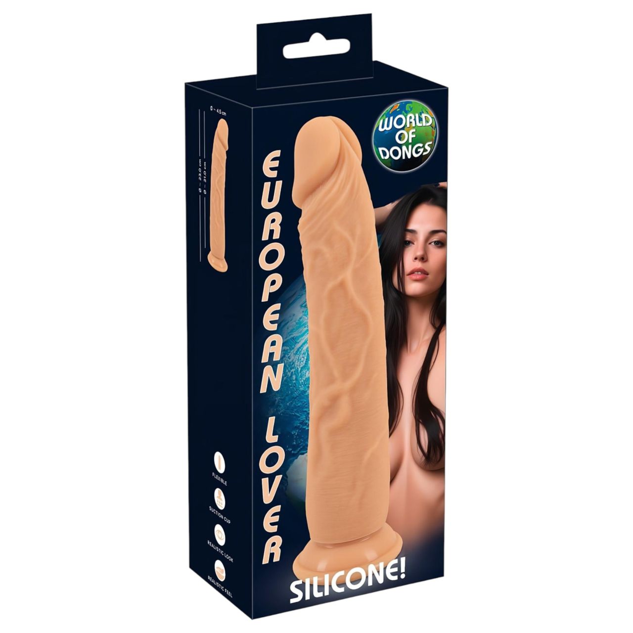 You2Toys - Európai szerető dildó (23cm) You2Toys - Európai szerető dildó (23cm)
