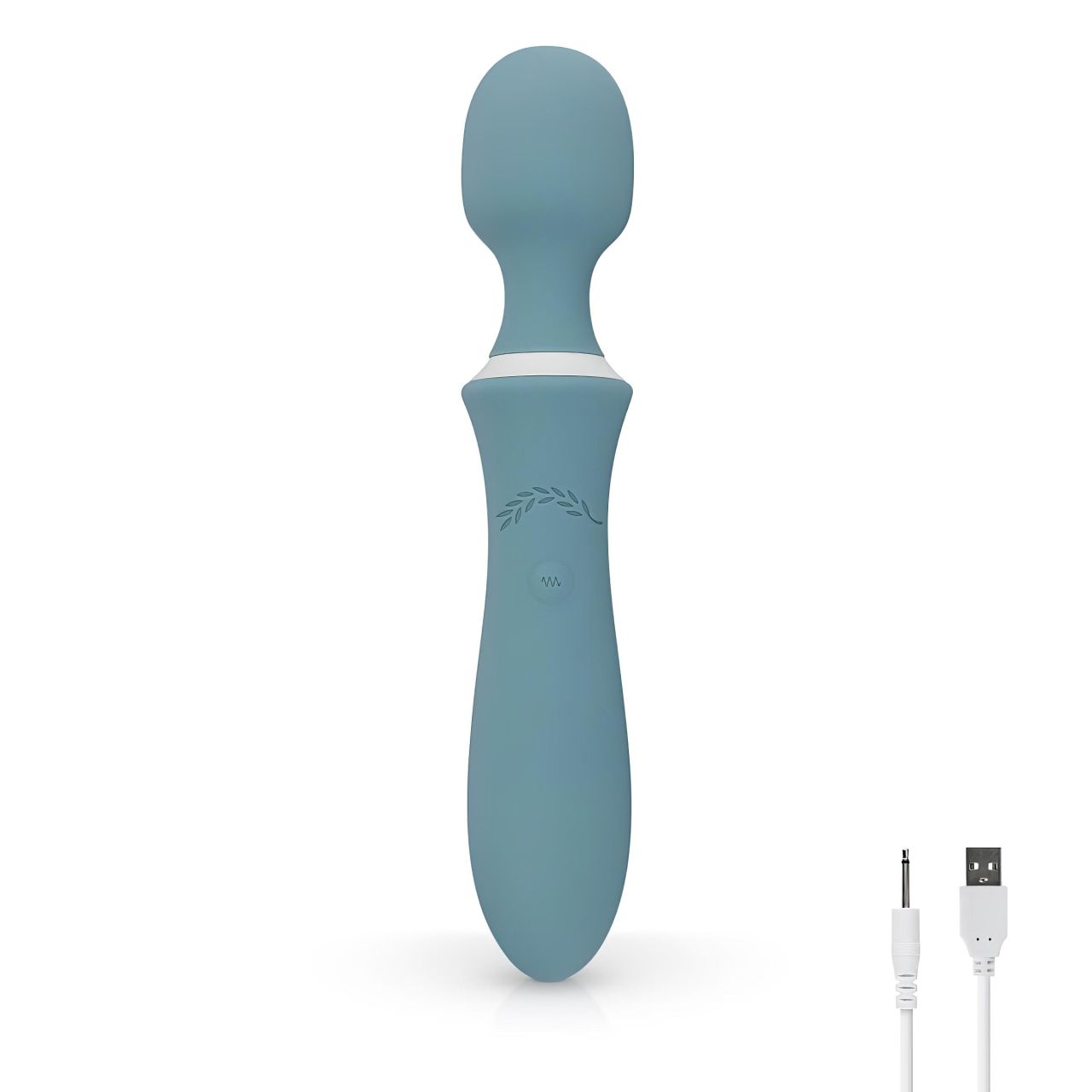 Bloom Orchid Wand - akkus, masszírozó vibrátor (türkiz) Bloom Orchid Wand - akkus, masszírozó vibrátor (türkiz)