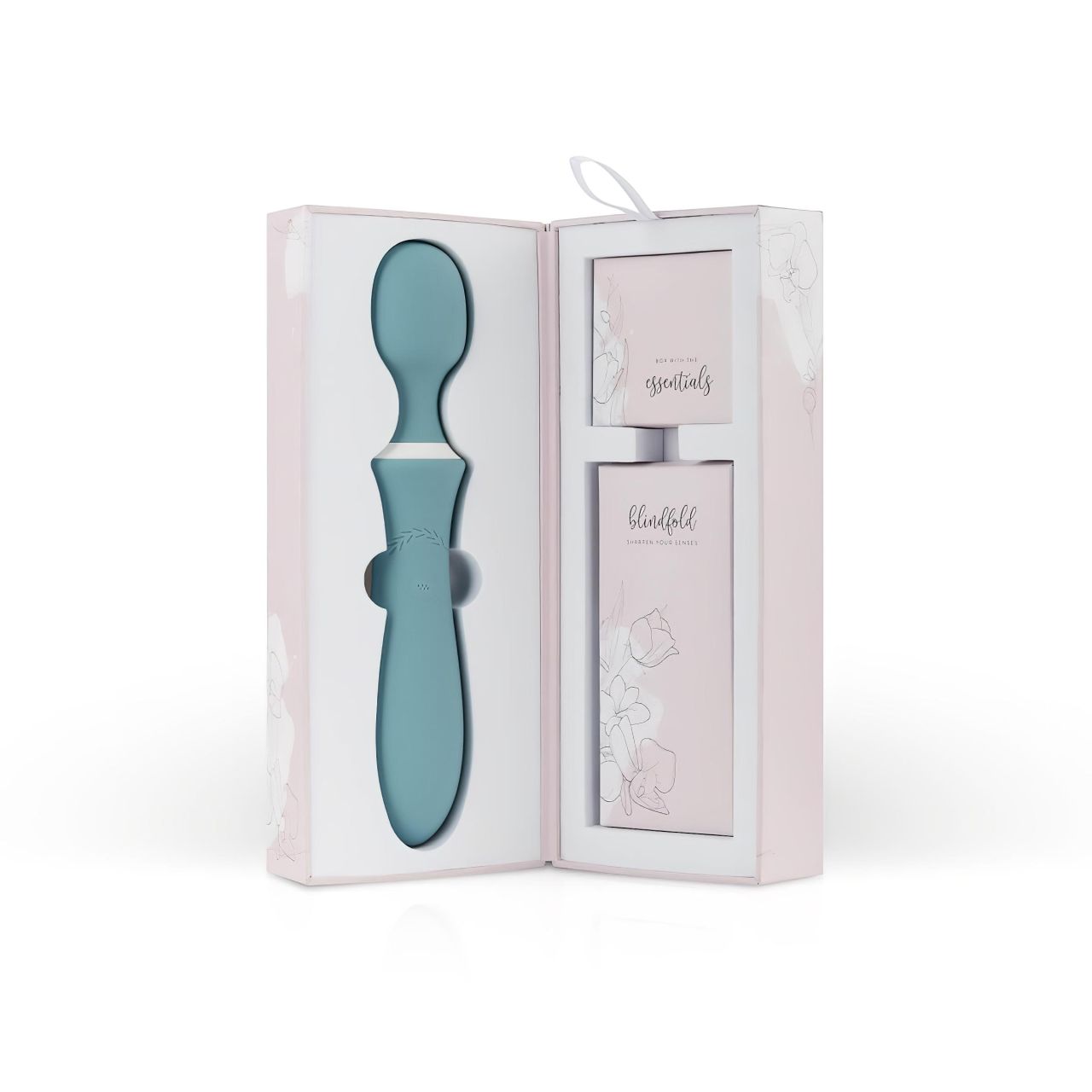 Bloom Orchid Wand - akkus, masszírozó vibrátor (türkiz) Bloom Orchid Wand - akkus, masszírozó vibrátor (türkiz)