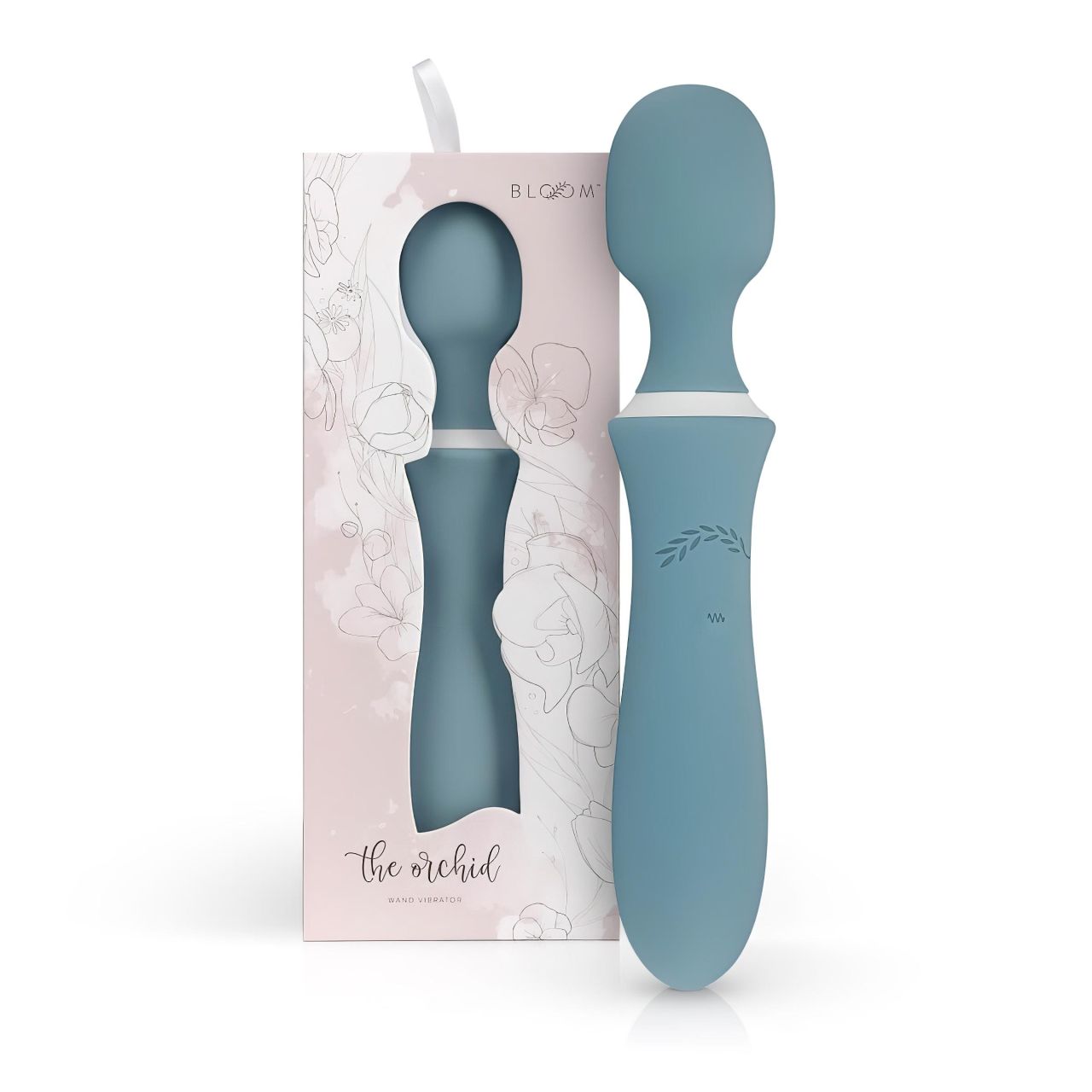 Bloom Orchid Wand - akkus, masszírozó vibrátor (türkiz) Bloom Orchid Wand - akkus, masszírozó vibrátor (türkiz)