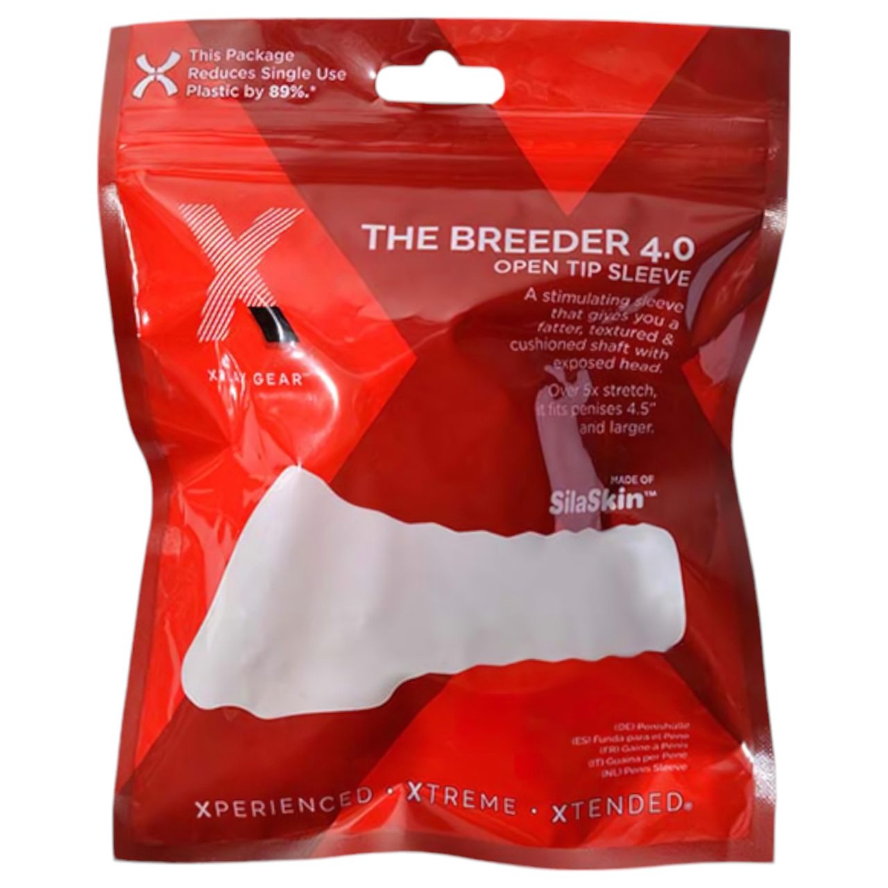 Perfect Fit Breeder - nyitott péniszköpeny (10 cm) - fehér Perfect Fit Breeder - nyitott péniszköpeny (10 cm) - fehér