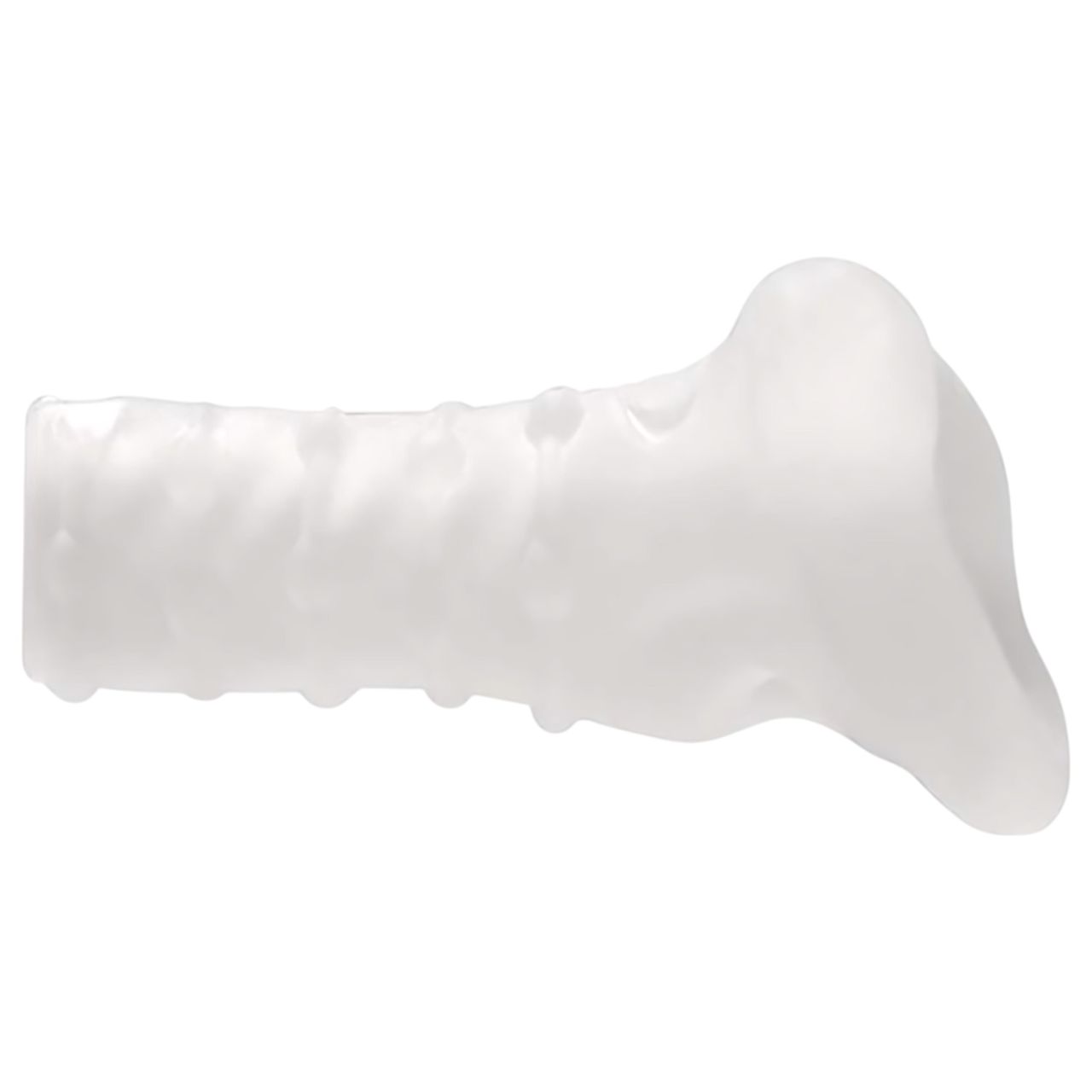 Perfect Fit Breeder - nyitott péniszköpeny (10 cm) - fehér Perfect Fit Breeder - nyitott péniszköpeny (10 cm) - fehér