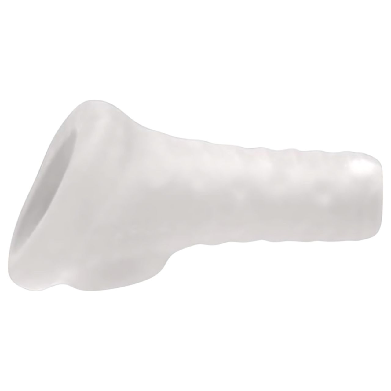 Perfect Fit Breeder - nyitott péniszköpeny (10 cm) - fehér Perfect Fit Breeder - nyitott péniszköpeny (10 cm) - fehér