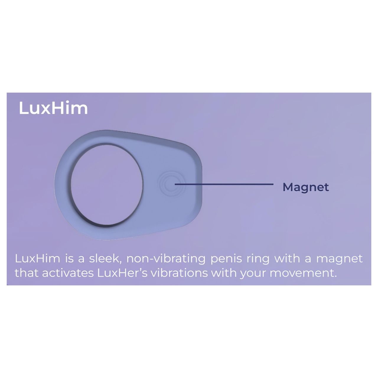 LUXUS Climax Together by Kiiroo - mágneses, app-vezérelt párvibrátor szett