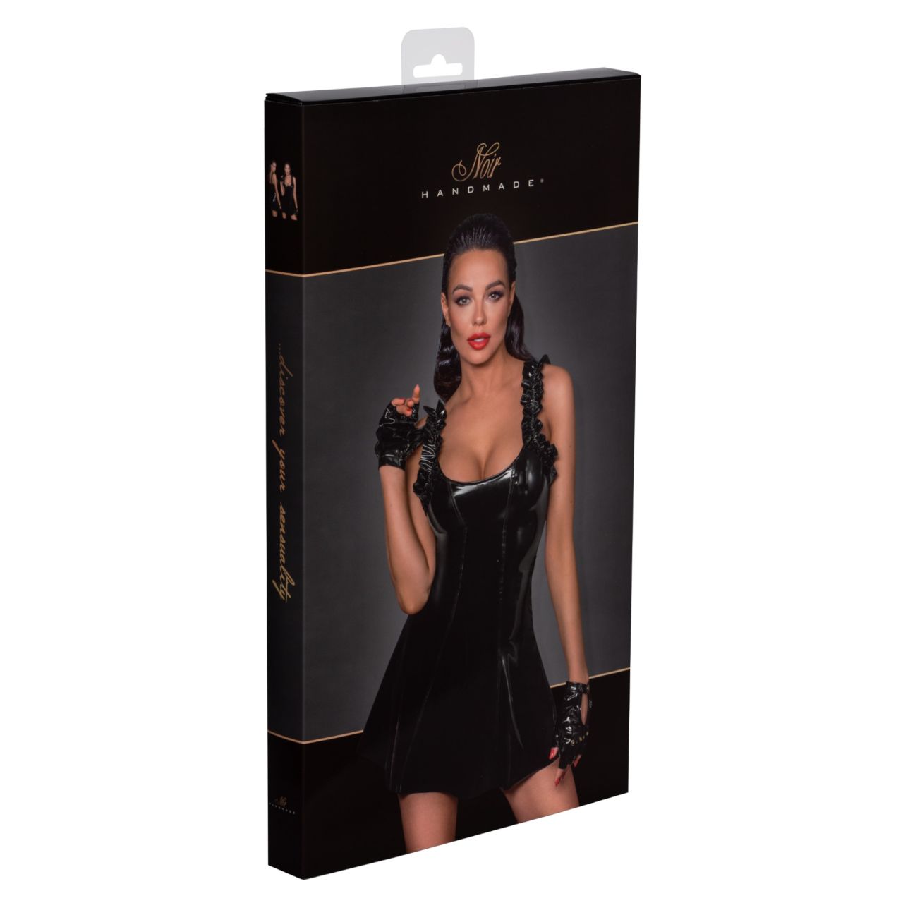 Noir - fodros miniruha (fekete) Noir - fodros miniruha (fekete)