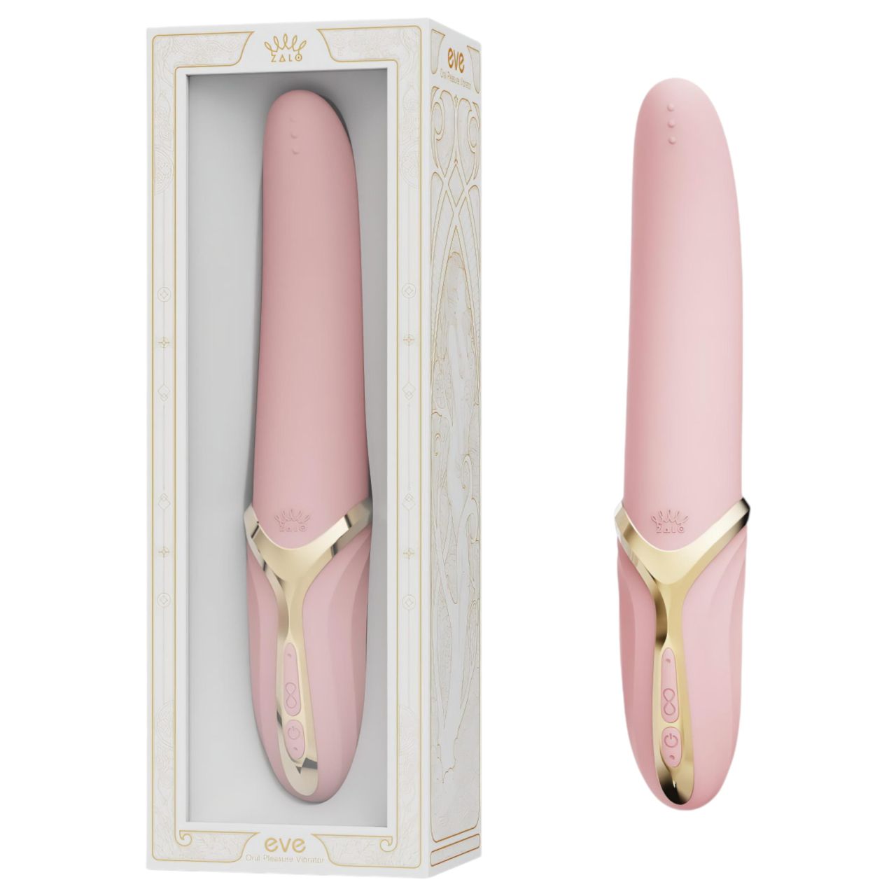 Zalo Eve - akkus, melegítő forgó vibrátor (pink) Zalo Eve - akkus, melegítő forgó vibrátor (pink)