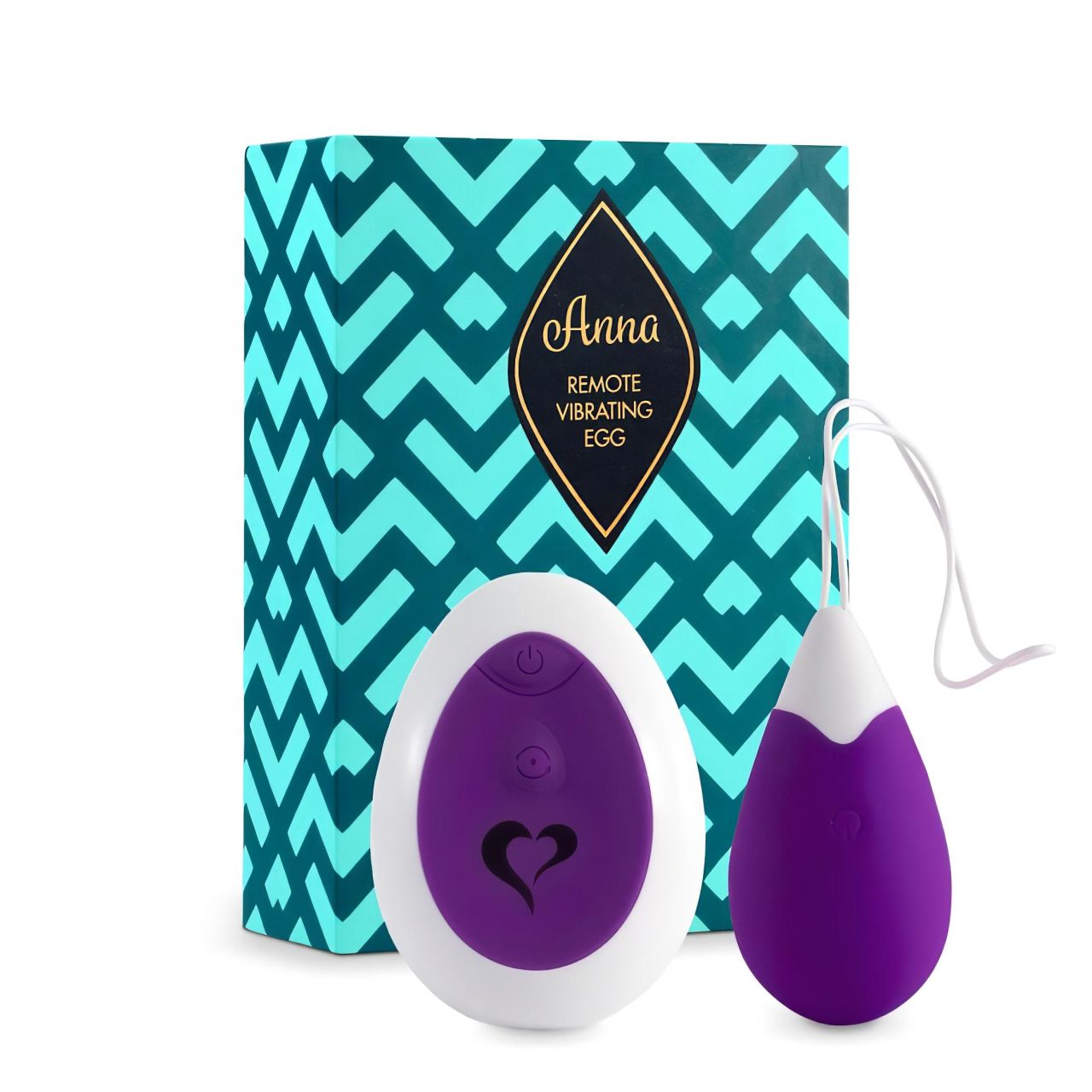FEELZTOYS Anna - akkus, rádiós vibrációs tojás (lila) FEELZTOYS Anna - akkus, rádiós vibrációs tojás (lila)