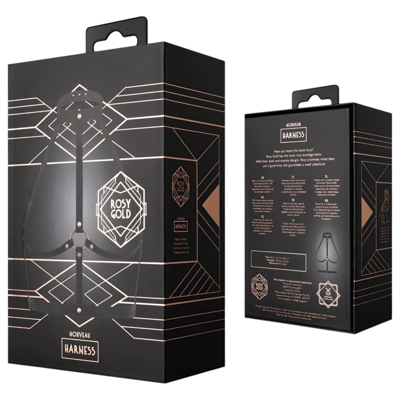 Rosy Gold - testhám (fekete-rózsaarany) Rosy Gold - testhám (fekete-rózsaarany)