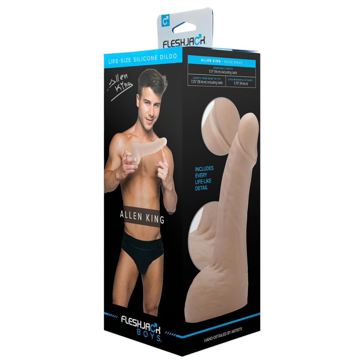 FleshJack - Allen King élethű dildó FleshJack - Allen King élethű dildó