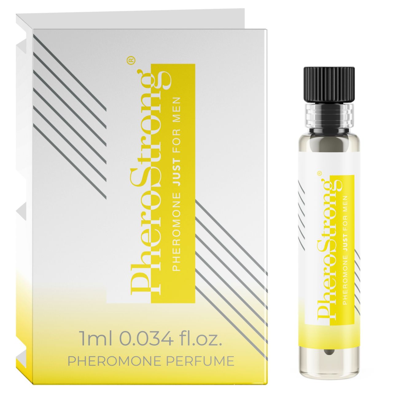 PheroStrong Just- feromon parfüm férfiaknak (1ml) PheroStrong Just- feromon parfüm férfiaknak (1ml)