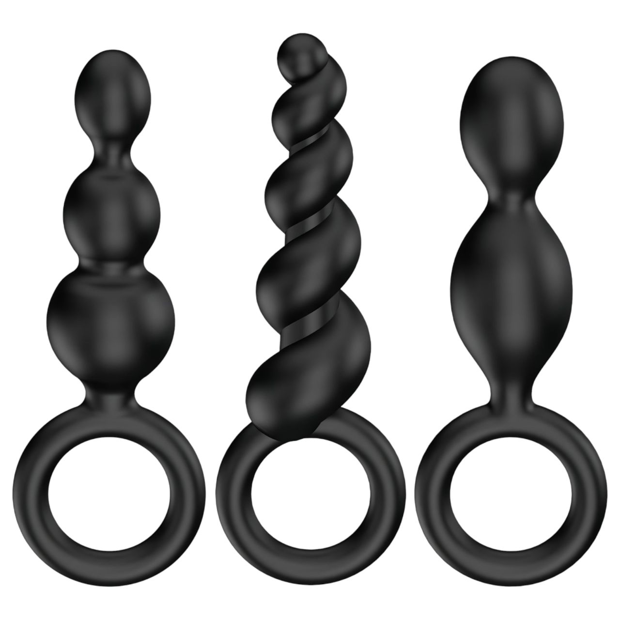 Satisfyer Booty Call - anál plug szett - fekete (3 részes) Satisfyer Booty Call - anál plug szett - fekete (3 részes)