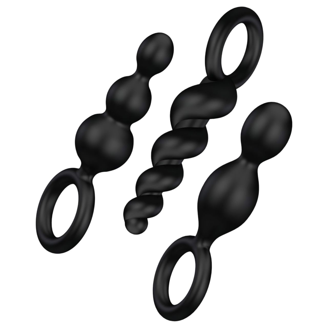 Satisfyer Booty Call - anál plug szett - fekete (3 részes) Satisfyer Booty Call - anál plug szett - fekete (3 részes)