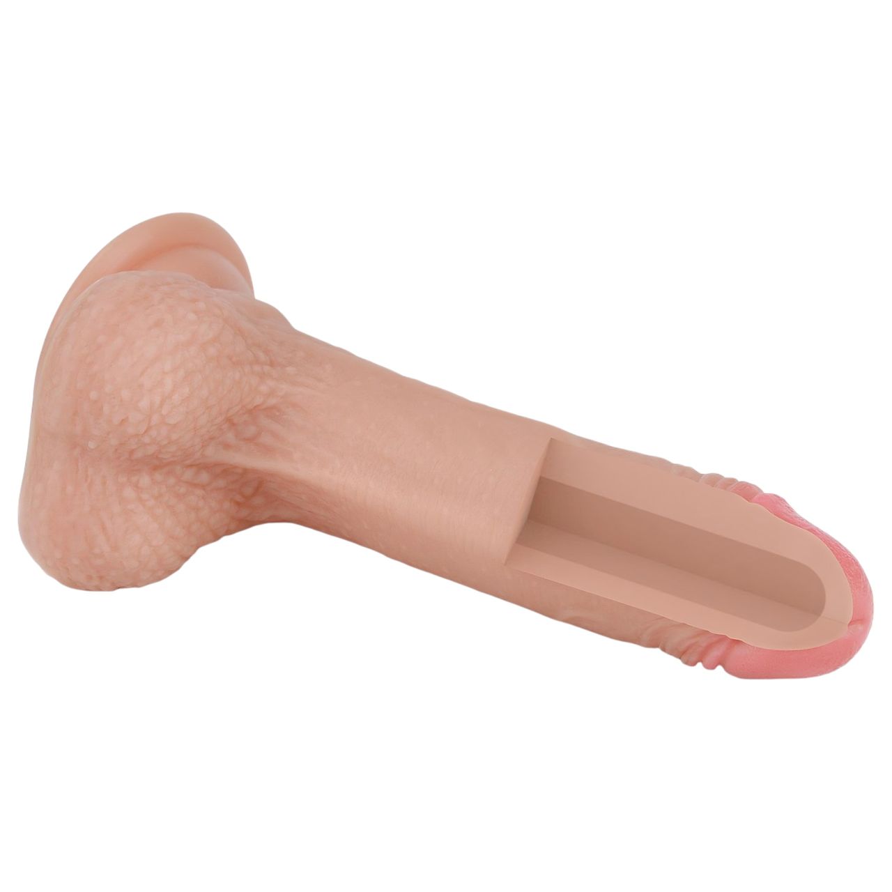 Lovetoy Nature Cock - kétrétegű élethű dildó - 18cm (natúr) Lovetoy Nature Cock - kétrétegű élethű dildó - 18cm (natúr)
