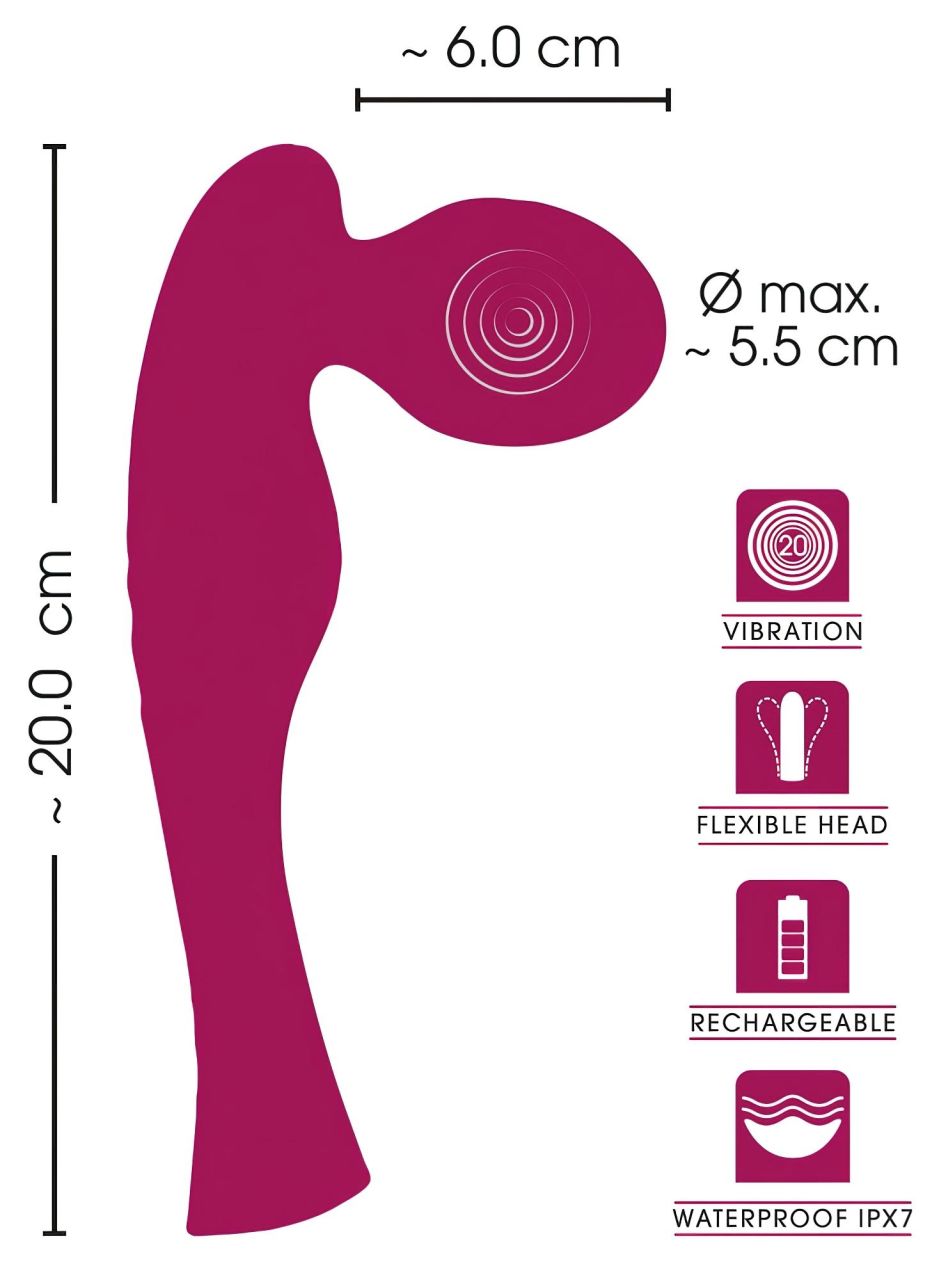 SMILE Special Wand - akkus masszírozó vibrátor (pink) SMILE Special Wand - akkus masszírozó vibrátor (pink)