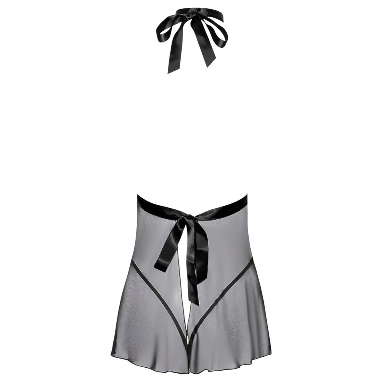 Kissable - nyakpántos, csipke babydoll (fekete) Kissable - nyakpántos, csipke babydoll (fekete)