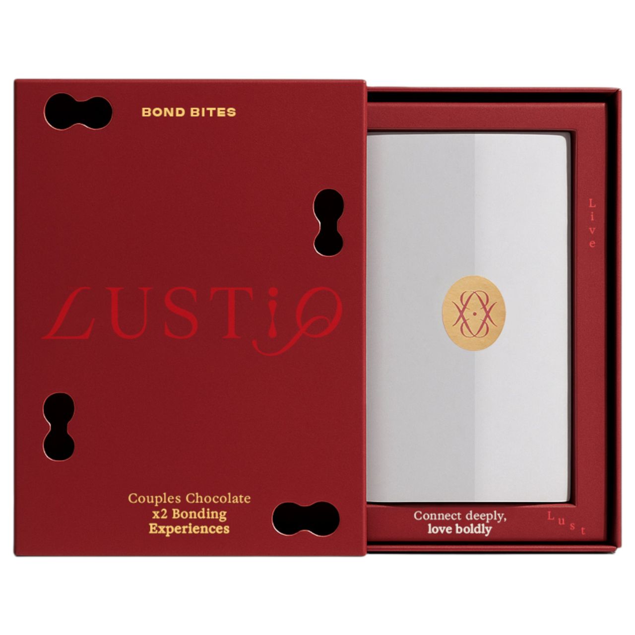 Lustiq Bond Bites - vágyfokozó csokoládé (2db) Lustiq Bond Bites - vágyfokozó csokoládé (2db)