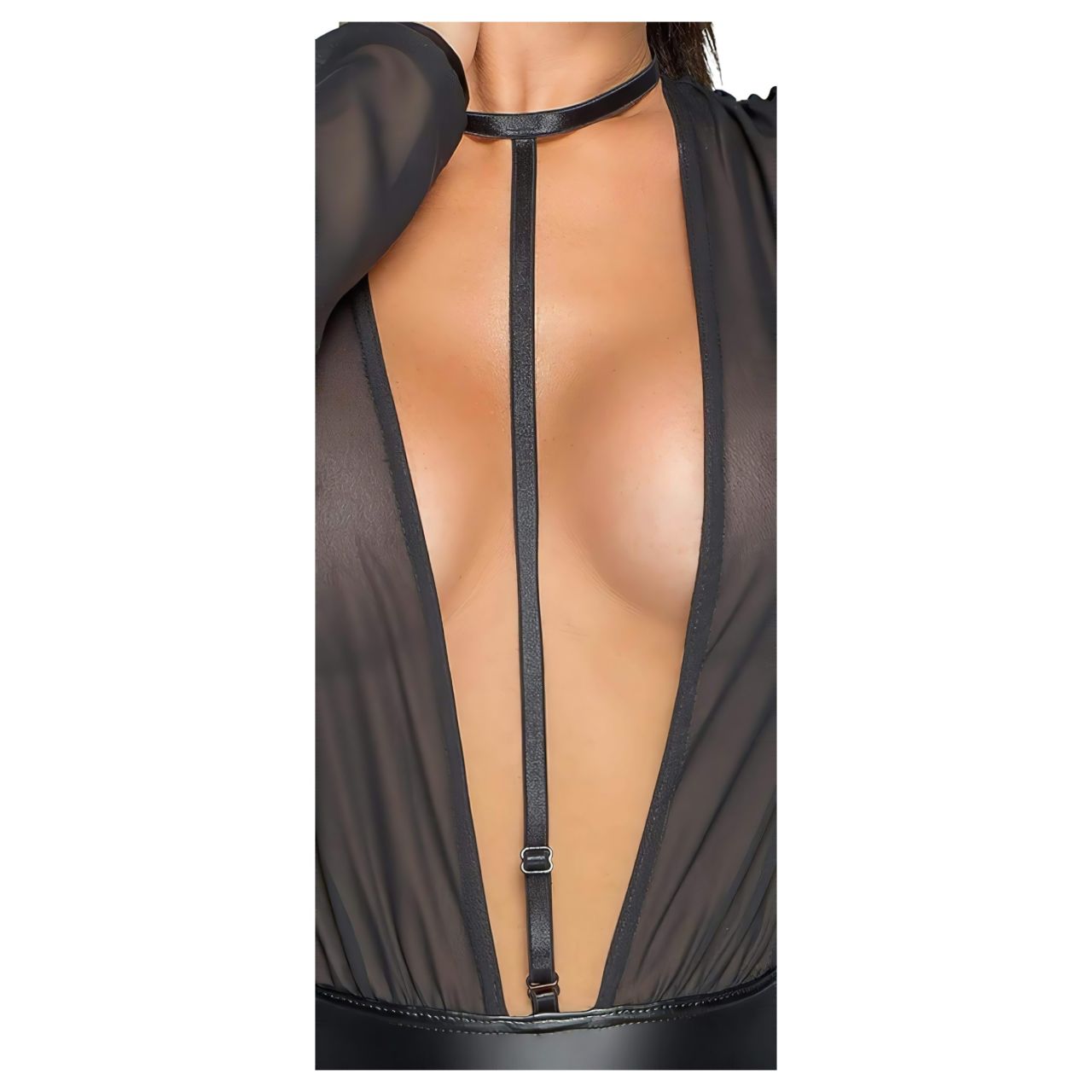 / Noir - nyakpántos, lenge body (fekete) / Noir - nyakpántos, lenge body (fekete)