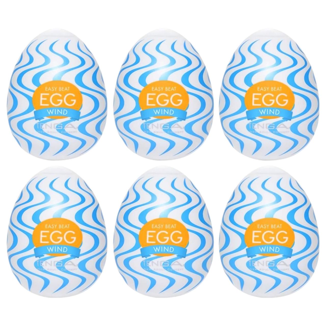 TENGA Egg Wind - tojás maszturbátor (6db)