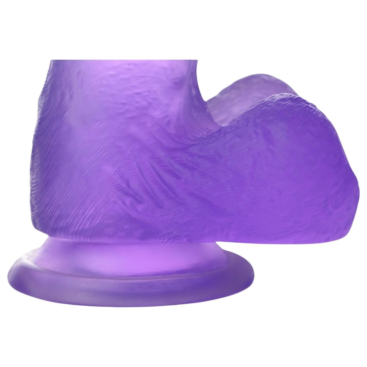 Lovetoy Jelly Studs - tapadókorongos dildó - 15cm (lila) Lovetoy Jelly Studs - tapadókorongos dildó - 15cm (lila)