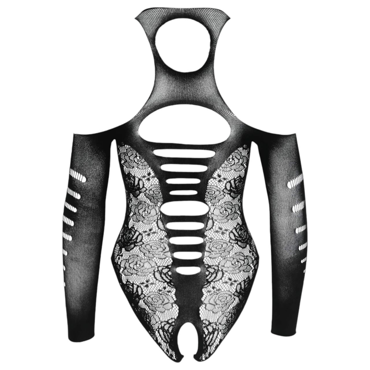 NO:XQSE - masnis body, hosszú ujjal - fekete (S-L) NO:XQSE - masnis body, hosszú ujjal - fekete (S-L)